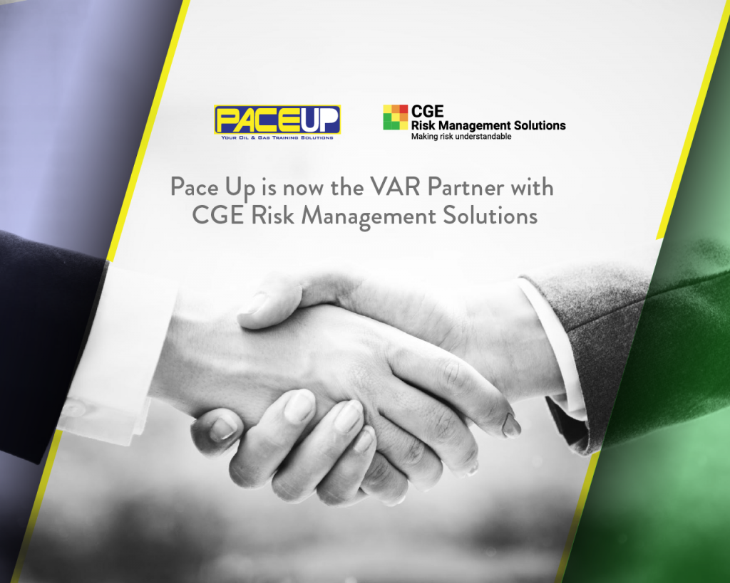Pace Up-CGE Partnership Announcement Poster